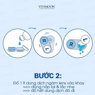 Nước ngâm cấp ẩm kính áp tròng 2 lớp P2 Revitalise