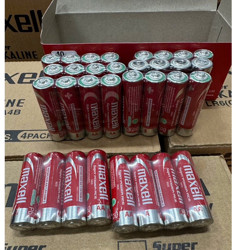 Pin Maxell AA / AAA (R6P/ R03) 4 viên/vỉ 1.5V hàng có TEM CHÍNH HÃNG ...