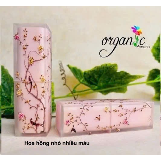 VỎ SON HANDMADE (IN 3D - MÀU HỒNG)