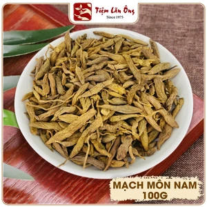 Mạch môn nam khô 100g, sạch thơm, giúp giảm ho, bổ phế, tiêu đờm - Tiệm Lãn Ông