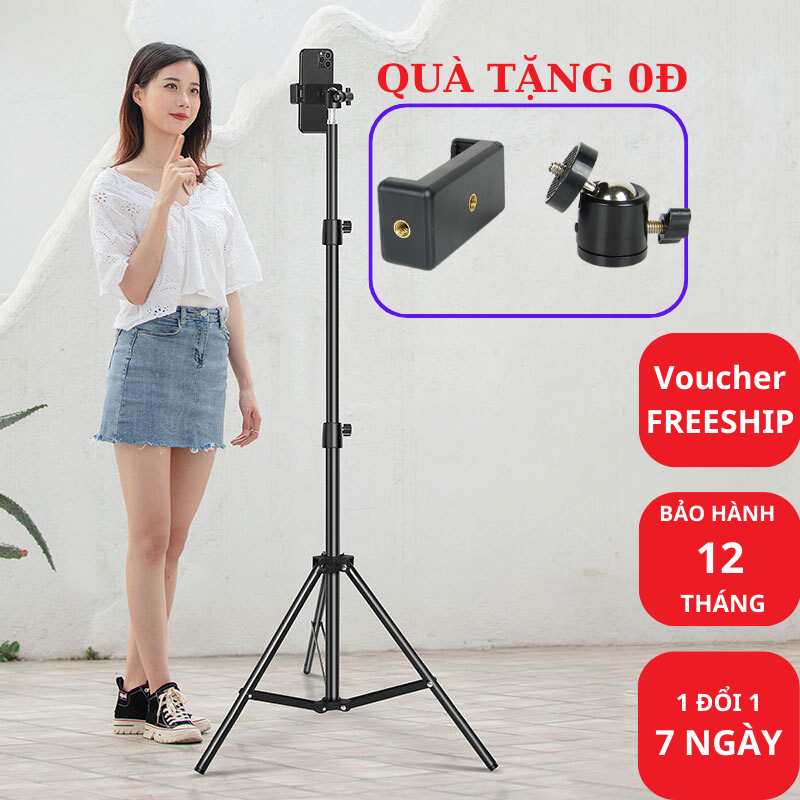 [LOẠI TỐT] Gậy chụp hình 3 chân điện thoại live stream quay video xoay được 360 độ