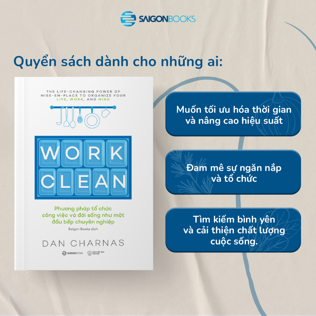 Ảnh Sách - Work Clean - Dan Charnas 3