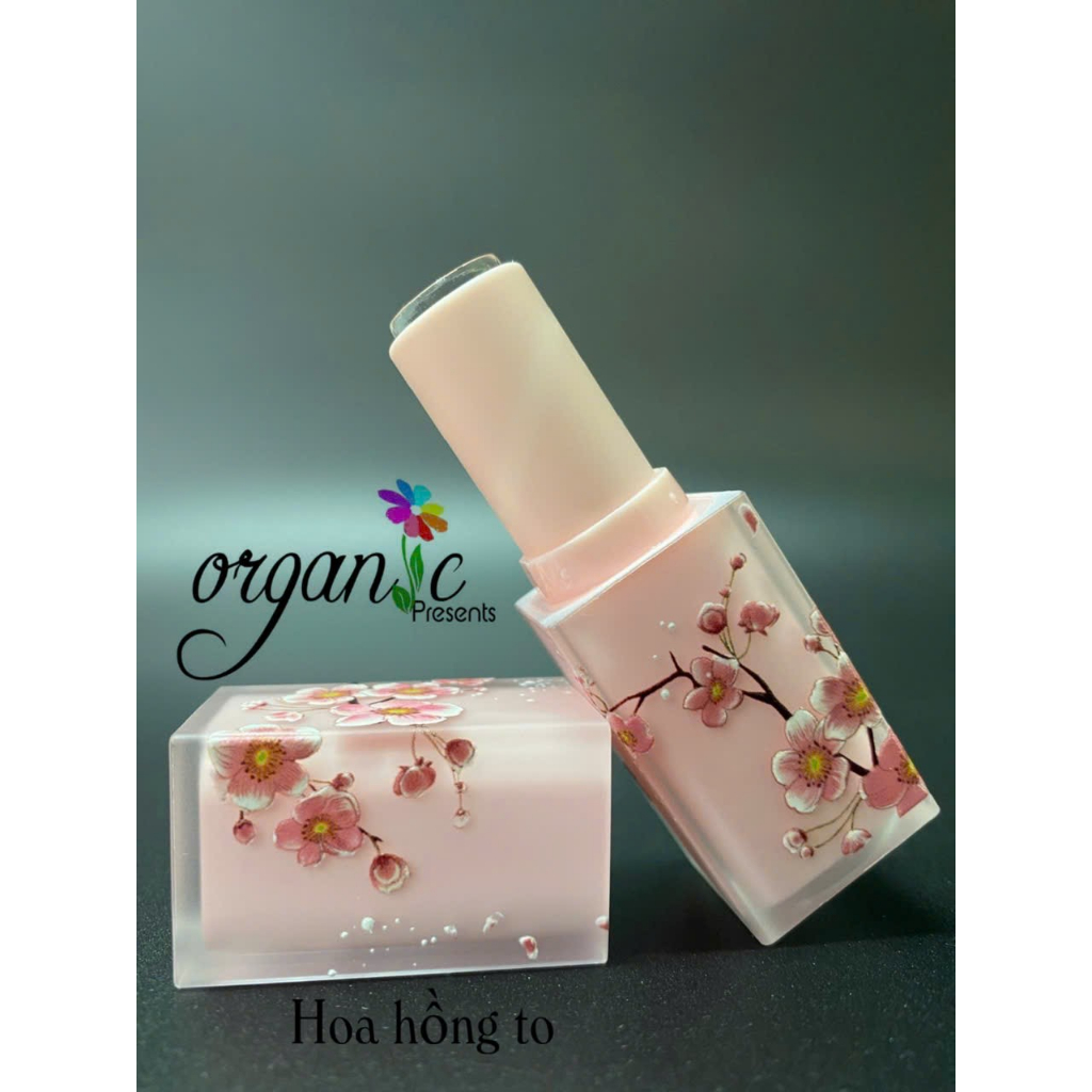 VỎ SON HANDMADE (IN 3D - MÀU HỒNG)