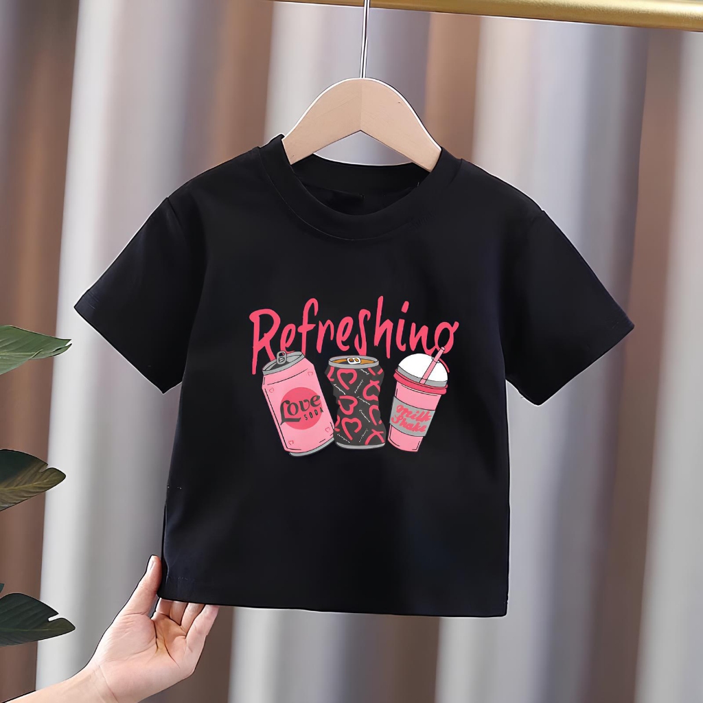 Áo croptop trà sữa cho bé gái size đại BEESHOP H26016