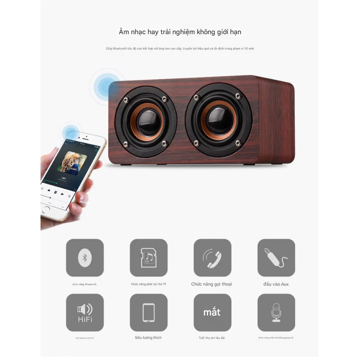 Bluetooth Speaker MN-106 – Compact – 4