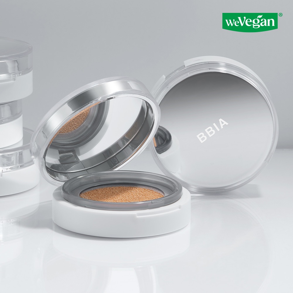 Cushion mini dưỡng ẩm căng bóng, bền màu BBIA Eau Glow Cushion Mini Eau Edition 4g