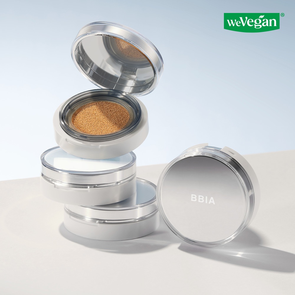 Cushion mini dưỡng ẩm căng bóng, bền màu BBIA Eau Glow Cushion Mini Eau Edition 4g