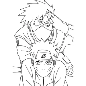 Bộ 50 tranh tô màu NARUTO khác nhau không trùng lặp cho bạn thỏa sức sáng tạo