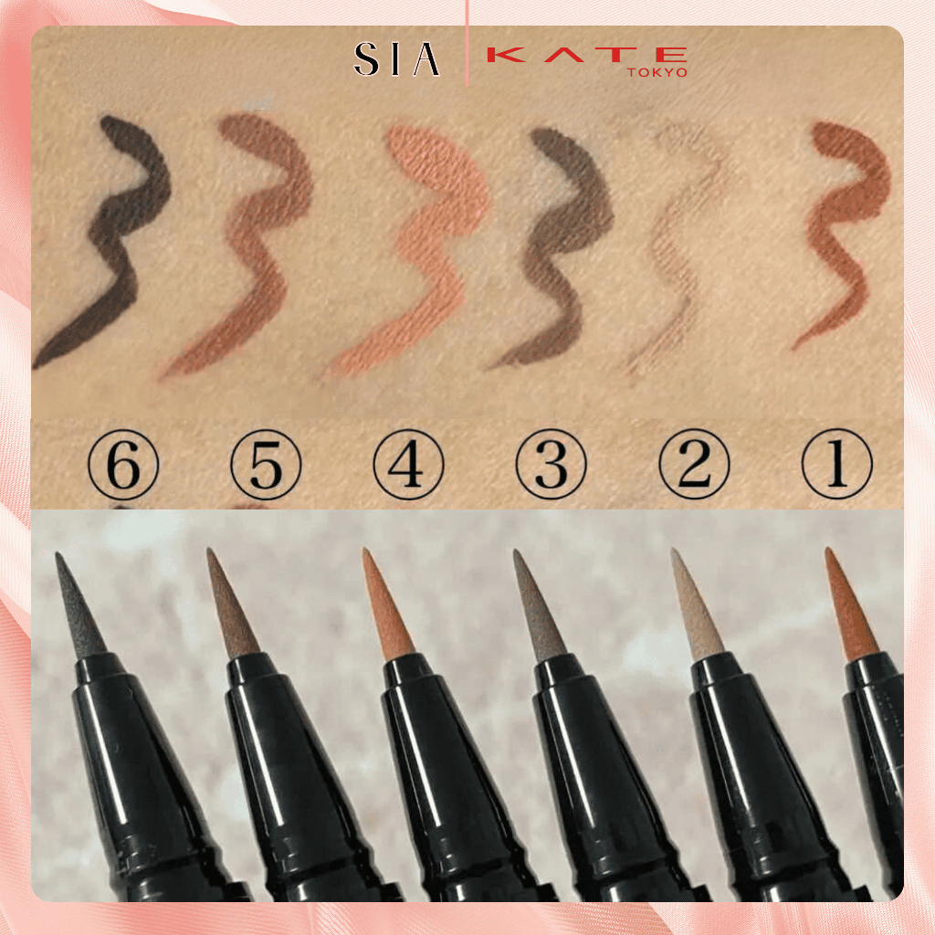 Bút Dạ Kẻ Mí Mắt Kate Conscious Liner Color kẻ sắc nét không lem không trôi suốt cả ngày
