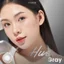 Kính áp tròng VIVIMOON LENS màu tự nhiên Huế, hạn sử dụng 06 tháng, độ cận 0-8 độ