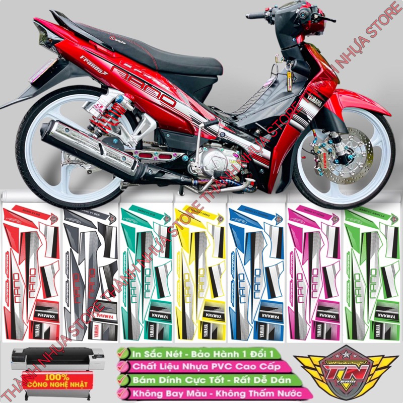 Tem Spark Nano V1 Sirius - Tem rời dán Sirius 3 lớp cao cấp