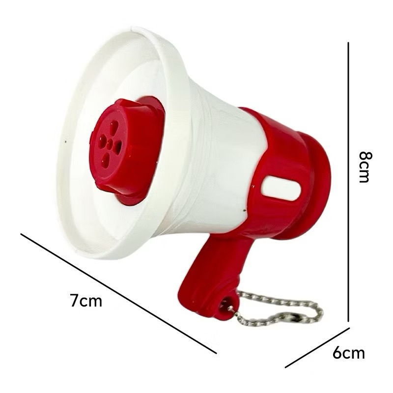 Loa Móc Khóa Mini, Có Kèm Pin, Ghi âm Và Phát Lại âm thanh, có nhạc, khuếch đại giọng nói