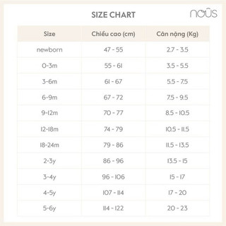 Bộ cộc nous sale lẻ sz cho bé