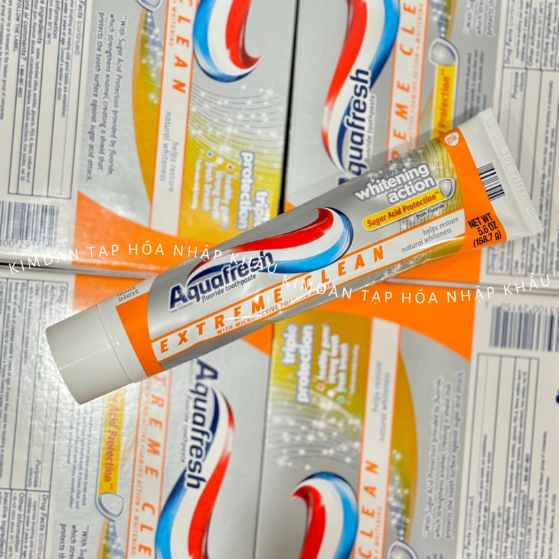 KEM ĐÁNH RĂNG AQUAFRESH EXTREME CLEAN WHITENING ACTION 158.7G | Shopee ...