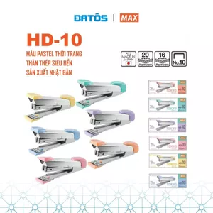 Dập ghim số 10 MAX HD-10, bấm kim số 10 nhập khẩu Nhật Bản.