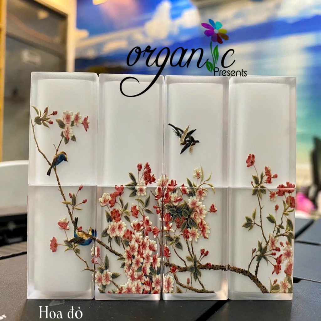 VỎ SON HANDMADE (IN 3D - MÀU TRẮNG)