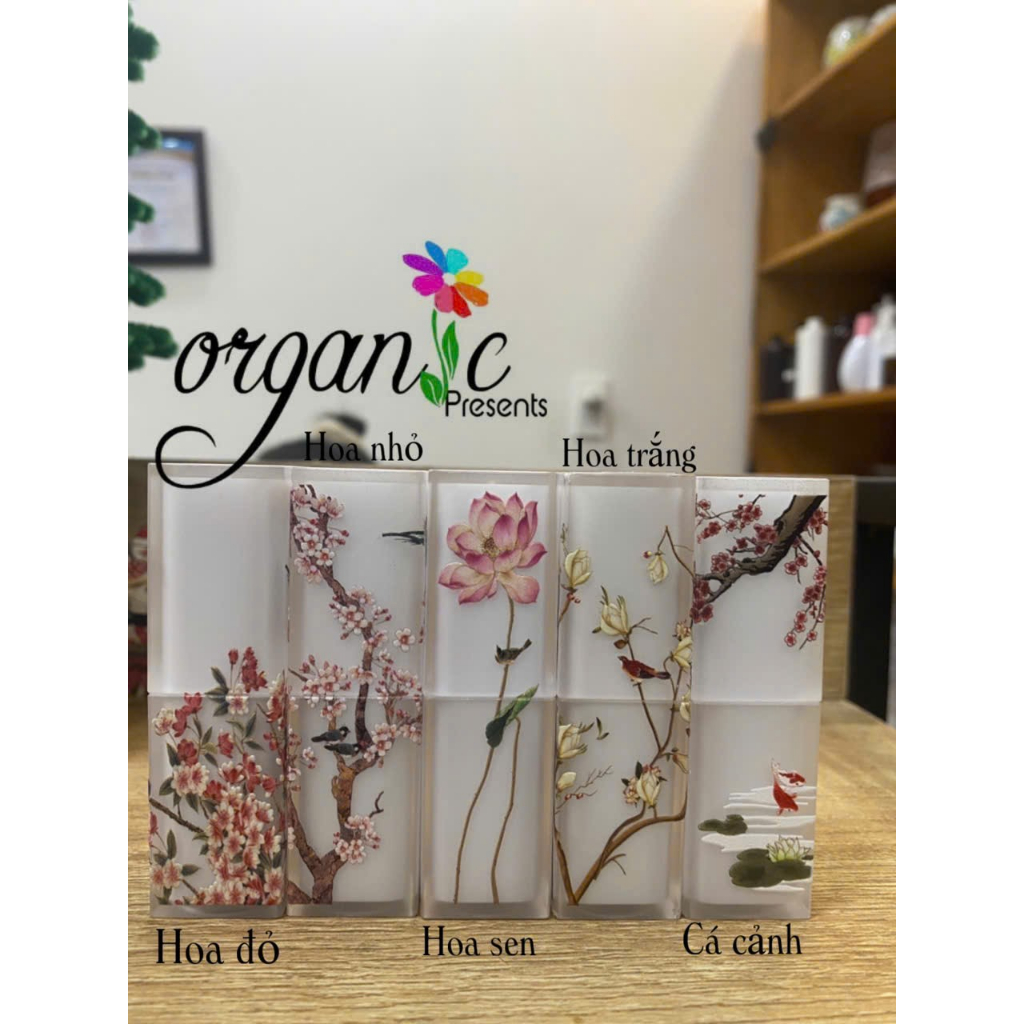 VỎ SON HANDMADE (IN 3D - MÀU TRẮNG)