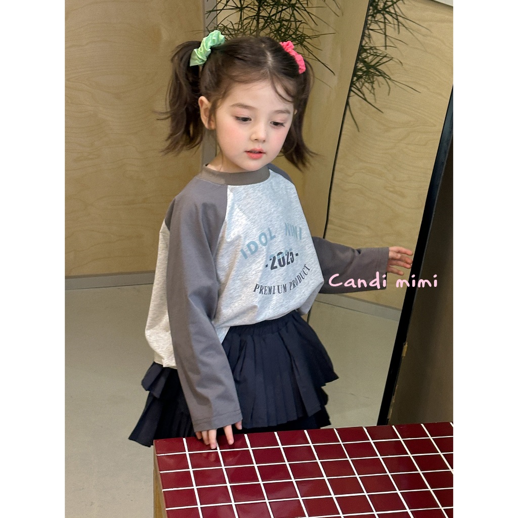 CANDI MIMI Áo cotton dài tay premium 2025 - Phong cách Hàn Quốc