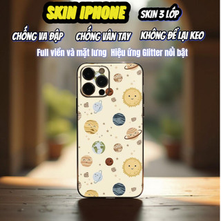 Miếng dán Skin Mặt lưng Sau full viền Dành Cho 16 pro max 15 pro max 14 pro max 13 pro max 12 pro max 11 pro max