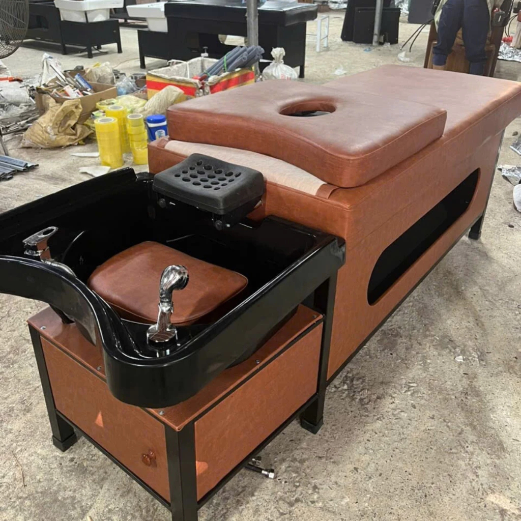 Giường gội đầu 2in1, Giường gội dưỡng sinh, bồn tai thỏ - [Nhận làm theo yêu cầu] Giá tại xưởng