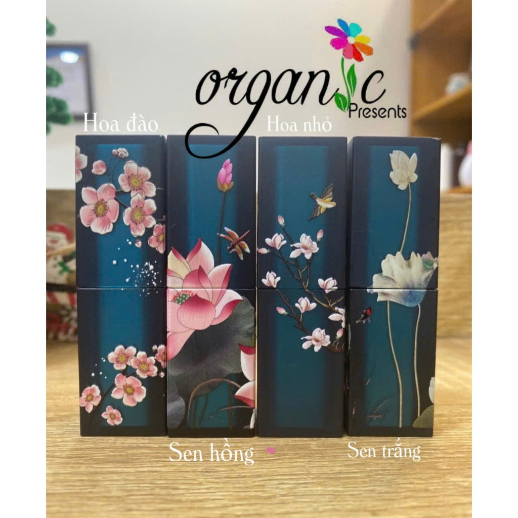 VỎ SON HANDMADE (IN 3D - MÀU XANH)