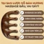 LƯỢC GỖ ĐÀN HƯƠNG MÁT XA DA ĐẦU DÁNH CHO CẢ NAM VÀ NỮ - Lược Massage Năm Cánh Chống Tĩnh Điện Gỗ Đàn Hương Da Đầu