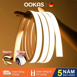 OOKAS đèn led dây trang trí 5m,10m,20m,đèn led vàng ấm,đèn led hắt, dây đèn neon,IP67 chống nước