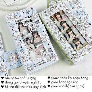Album Ảnh Photobooth Sổ Đựng Card Ảnh Dài Collectbook Timo VPBL32