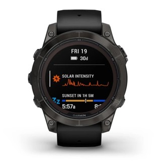 Đồng hồ thể thao thông minh Garmin Fenix 7 Pro - Sapphire Solar, Titanium - Hàng chính hãng