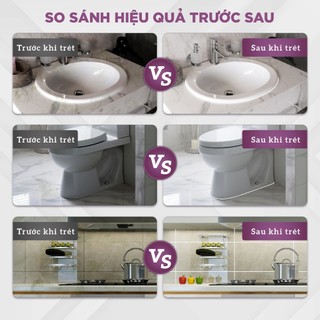 Combo 2 Chai Keo Chà Ron Qilisa và Dụng Cụ Thi Công (Đã Kèm Súng Và Vòi Keo) - Chống Thấm Nước, Chống Ố Vàng