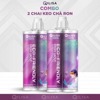 Combo 2 Chai Keo Chà Ron Qilisa và Dụng Cụ Thi Công (Đã Kèm Súng Và Vòi Keo) - Chống Thấm Nước, Chống Ố Vàng
