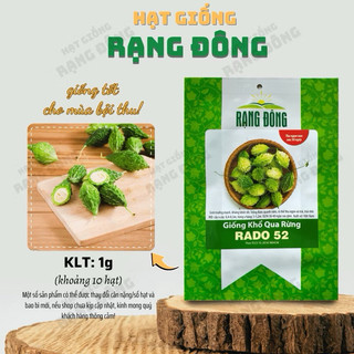 Hạt giống Khổ Qua Rừng Rado 52 - Gói 1g