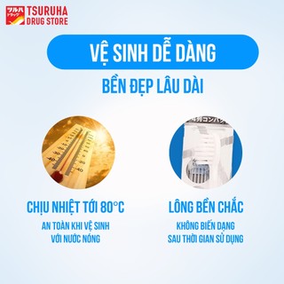 Bộ 3 Bàn Chải Đánh Răng Kháng Khuẩn 4 Hàng Chuyên Làm Sạch Vùng Răng Trong KURASHI RHYTHM