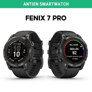Đồng hồ thể thao thông minh Garmin Fenix 7 Pro - Sapphire Solar, Titanium - Hàng chính hãng