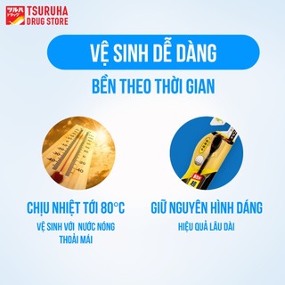 Bộ 3 Bàn Chải Đánh Răng Đầu Nhỏ Lông Siêu Mềm Cho Răng Nướu Nhạy Cảm KURASHI RHYTHM