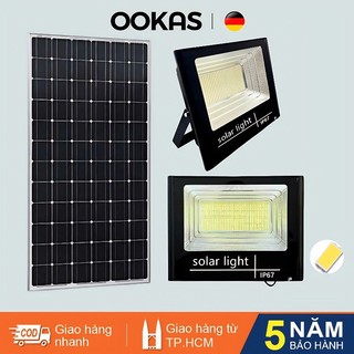 OOKAS Đèn năng lượng mặt trời 3500w  đèn led ngoài trời IP67 Chống Nước Tiết Kiêm Điện ĐÈN