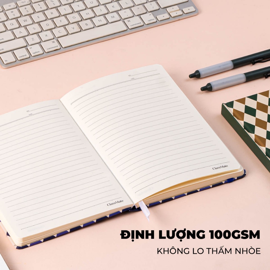 Sổ Tay Ghi Chép 100gsm Classmate Sổ Bìa Cứng A4 B5 A5 Dòng Kẻ Ngang Giáo Án 260 Trang Giấy Chống Lóa Sổ Ghi Chép Nhật Ký