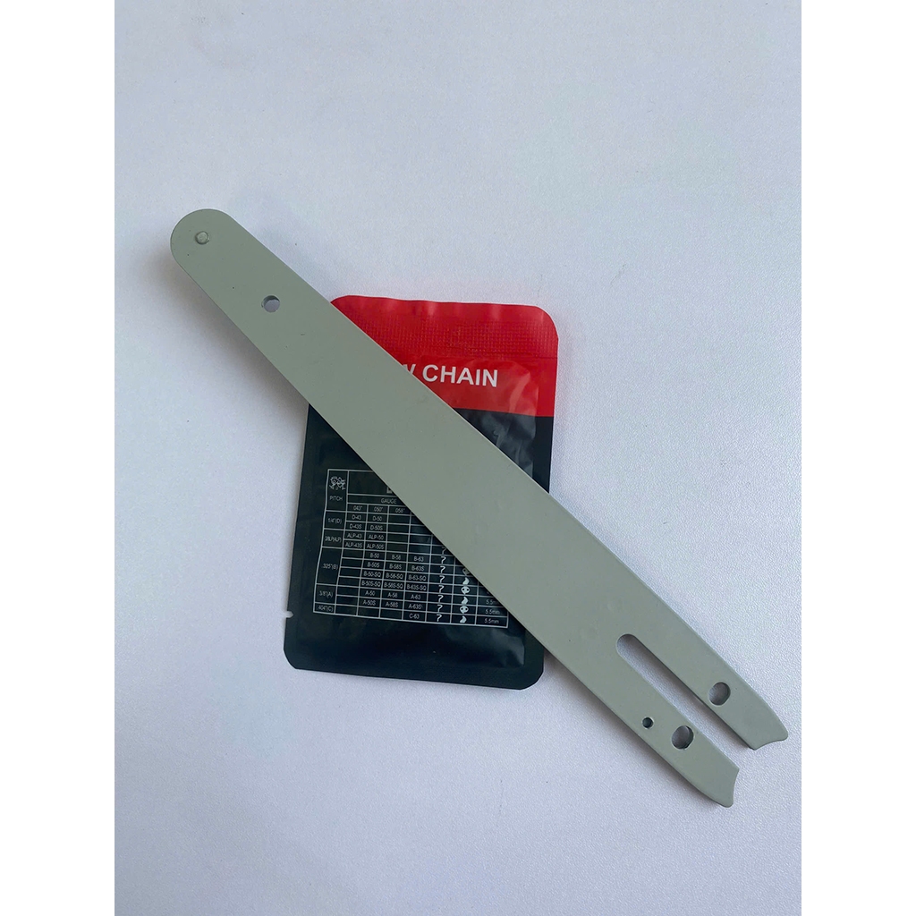 Lam xích 8 inch, lam xích 8 inch dự phòng phụ kiện máy cưa xích pin, chất liệu hợp kim thép cao cấp.