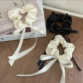 [Handmade] Scrunchies cột tóc vải voan ánh nhũ lấp lánh nhiều màu dành cho bạn gái