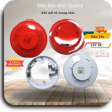Đầu báo khói quang điện, đầu báo khói quang kết nối tủ trung tâm,báo khói quang điện CM WT32L kết nối tủ trung tâm