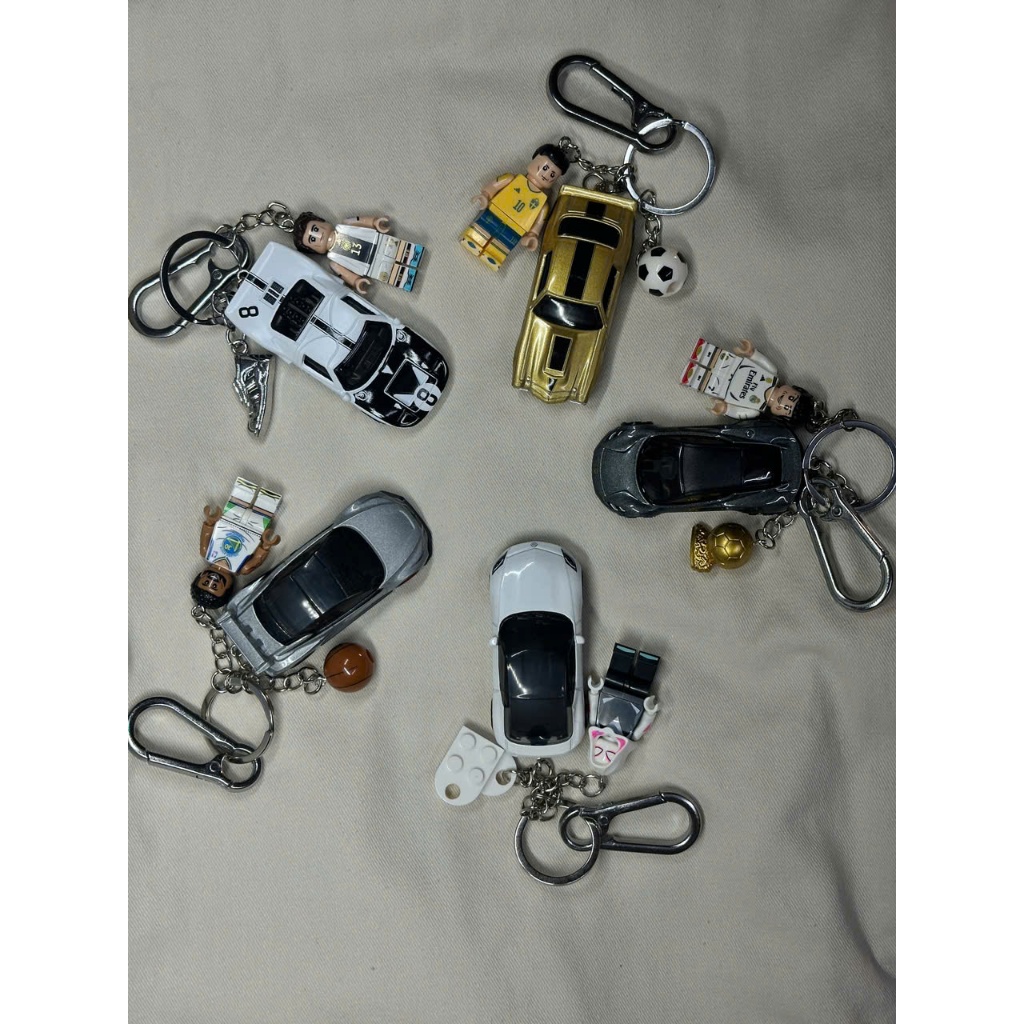 Móc khóa Keychain mô hình ô tô , gắn chìa khóa xe máy , trang trí quà ...