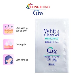 Gel tẩy tế bào chết Cure White Clear Gel làm sạch da (3g)
