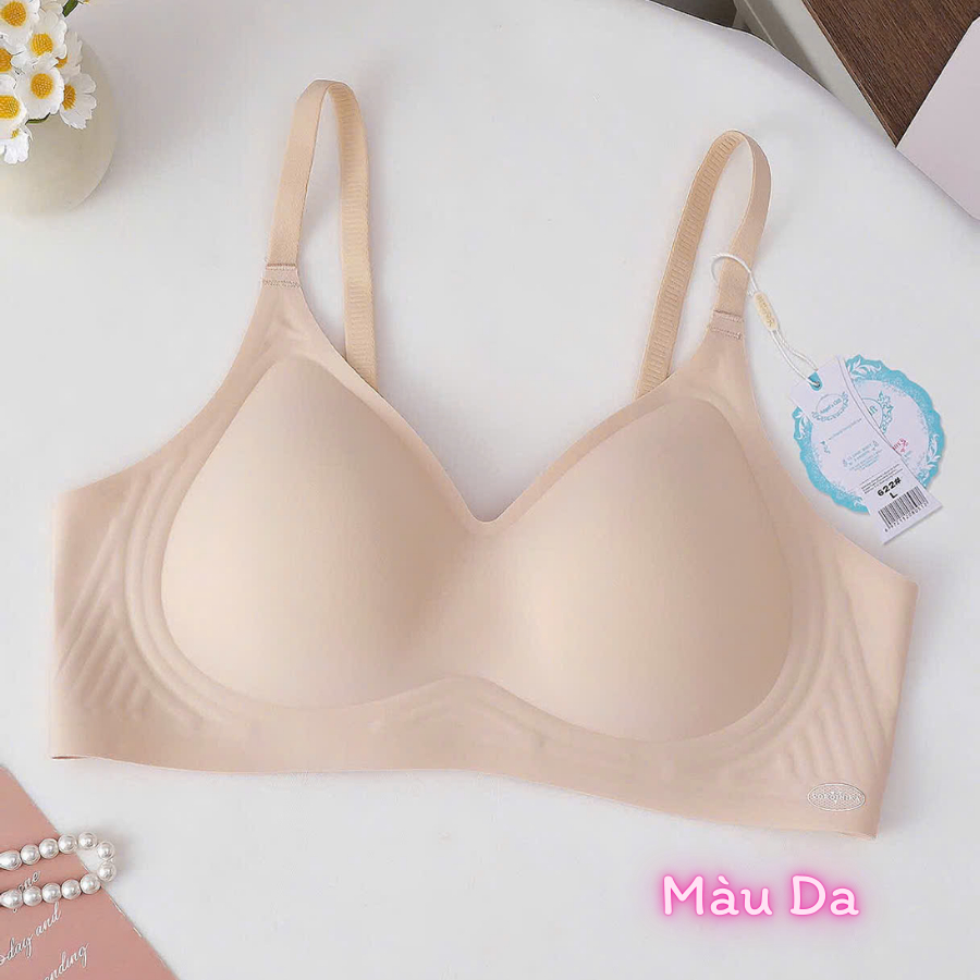 Áo Ngực Không Gọng Đúc Su Mút Mỏng Nâng Form Tự Nhiên Gom Nhẹ Không Lộ Viền DORIS 622