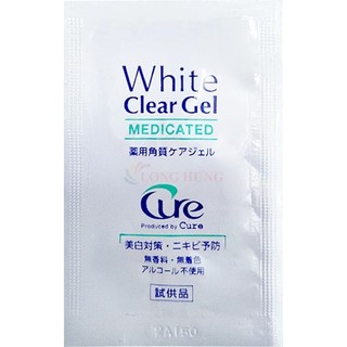 Gel tẩy tế bào chết Cure White Clear Gel làm sạch da (3g)