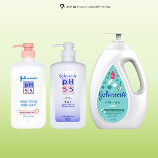 Sữa Tắm Dưỡng Ẩm Da Cho Người Lớn Johnsons Adult pH 5.5  (750ml/chai)