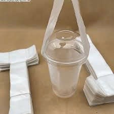 Túi PE Chữ T 1 Cốc – Tiện Lợi, Nhẹ Gọn Cho Quán Trà Sữa, Cà Phê Mang Đi