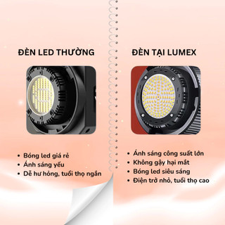 Cụm đèn chiếu sáng Softbox – Đầu đèn Berio & SY700 phụ kiện thay thế cho đèn Softbox quay video, studio