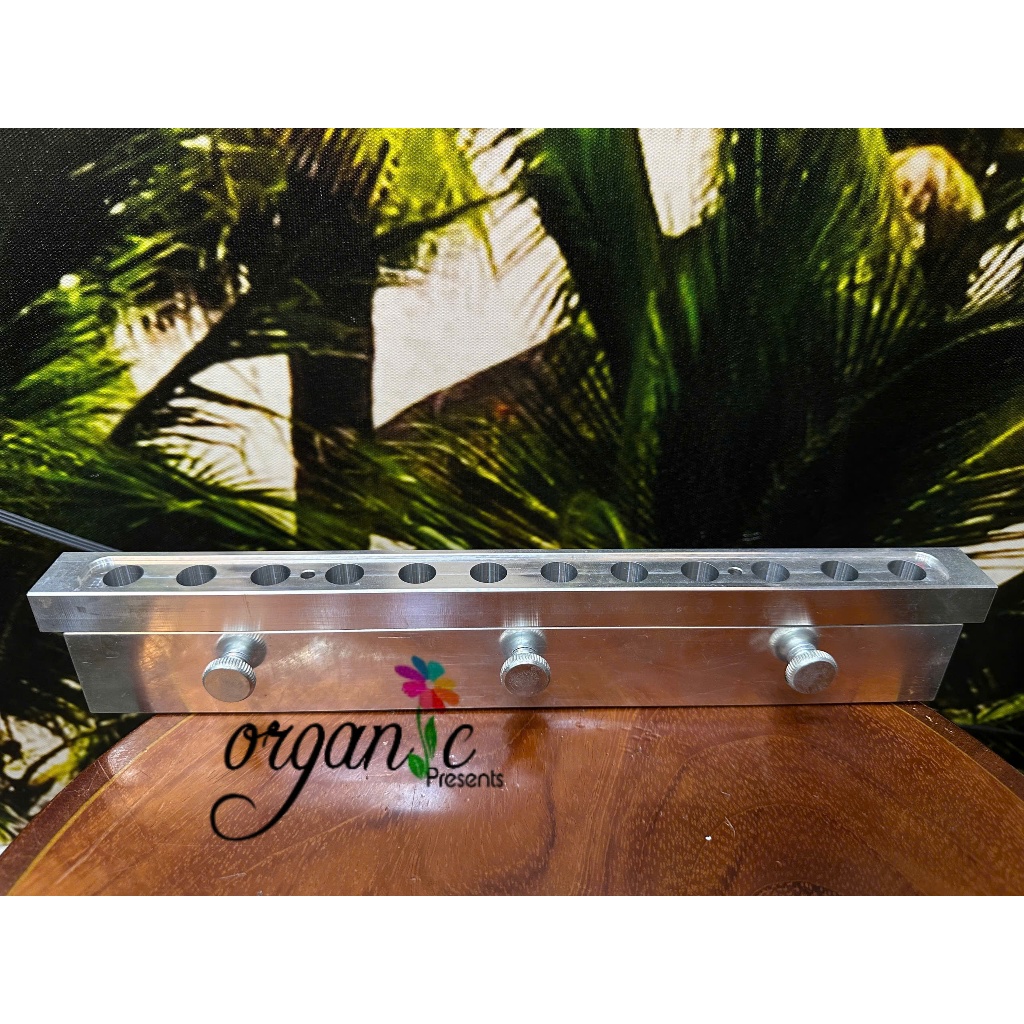 KHUÔN SON INOX 12.1mm 2 LỖ / 6 LỖ / 12 LỖ – ĐỔ SON CHUẨN FORM - NHANH GỌN