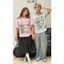 Áo Sơ Mi Boxy Graphic GUPO Venice Beach Form Boxy Vải Oxford Kẻ Sọc Cao Cấp Unisex Nam Nữ TS43