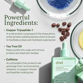 Divi Scalp Serum Revitalize + Nourish 30ml Tinh chất dưỡng mọc tóc cho tóc thưa và dễ gãy rụng